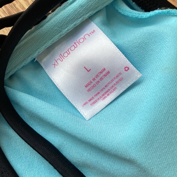 Black two piece bikini swimsuit - Picture 4 of 5